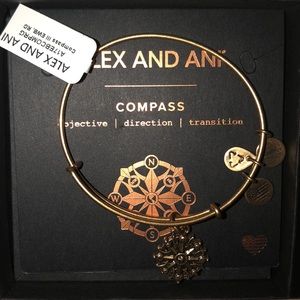 Compass Alex & Ani bracelet